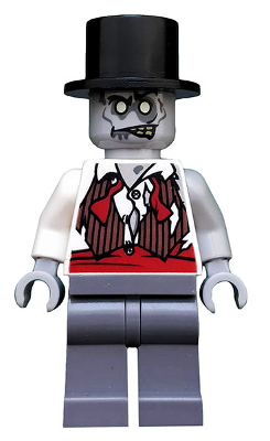 lego 2012 mini figurine mof011 Zombie Groom  