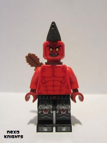 lego 2016 mini figurine nex003 Flame Thrower  