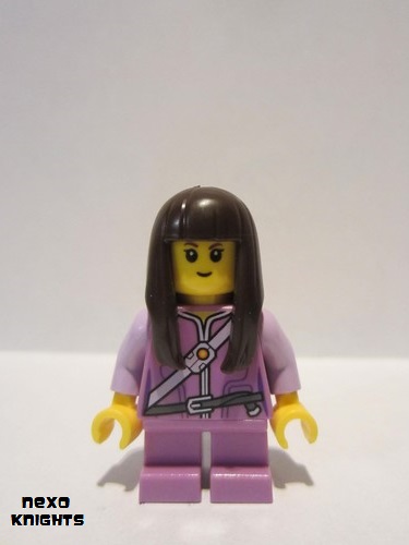 lego 2016 mini figurine nex006 Ava Prentis