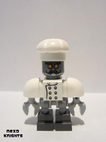 lego 2016 mini figurine nex009 Chef Eclair