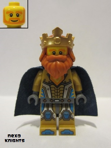 lego 2016 mini figurine nex014 King Halbert  