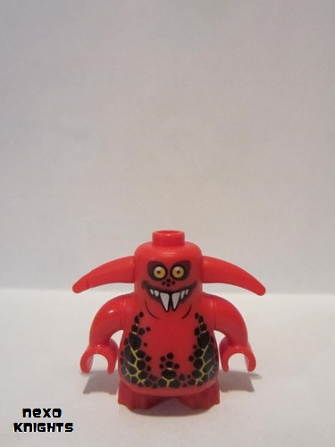 lego 2016 mini figurine nex033 Scurrier 6 Teeth 