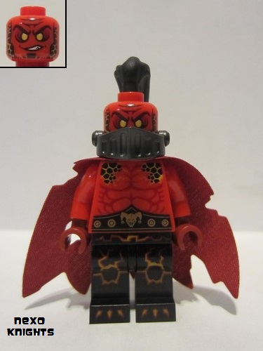 lego 2016 mini figurine nex051 General Magmar  