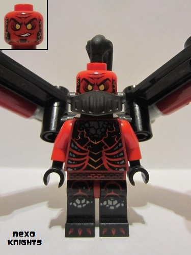 lego 2016 mini figurine nex056 Ultimate General Magmar