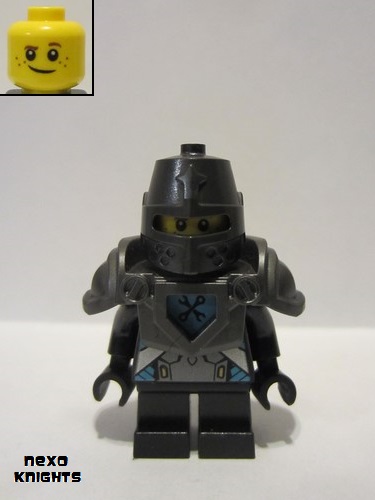 lego 2016 mini figurine nex062 Robin Underwood The Black Knight 
