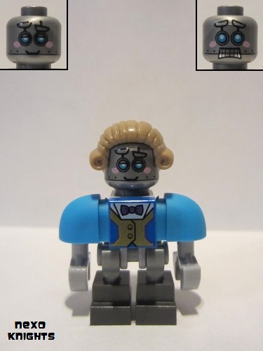 lego 2017 mini figurine nex099 Fancy Pants Protocol Bot 