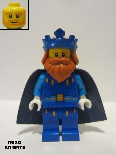 lego 2017 mini figurine nex100 King Halbert