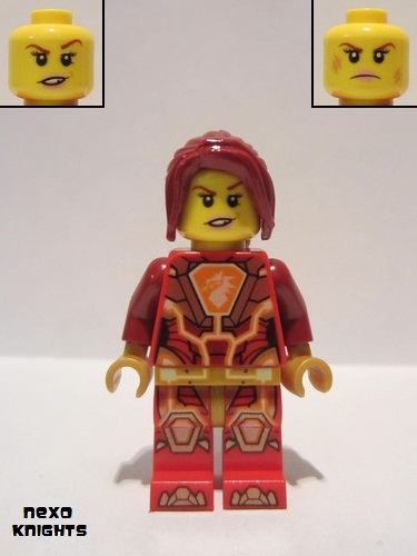 lego 2018 mini figurine nex149 Macy Hair 