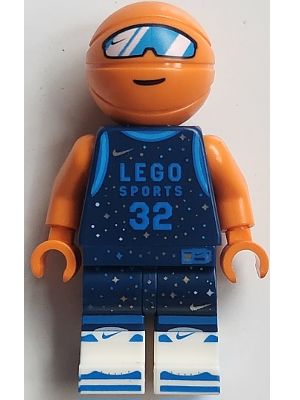 lego 2025 mini figurine nike001 B'Ball Head  