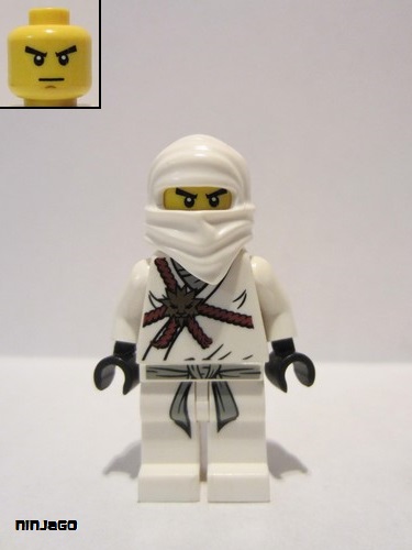 lego 2011 mini figurine njo001 Zane