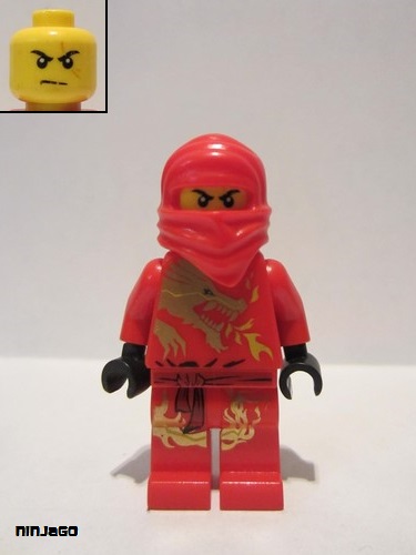 lego 2011 mini figurine njo009 Kai DX Dragon eXtreme Suit 