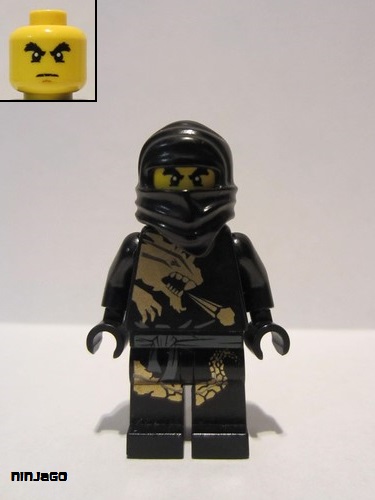 lego 2011 mini figurine njo015 Cole DX Dragon eXtreme Suit 