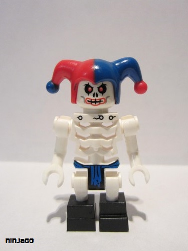 lego 2011 mini figurine njo017 Krazi Jester's Cap 