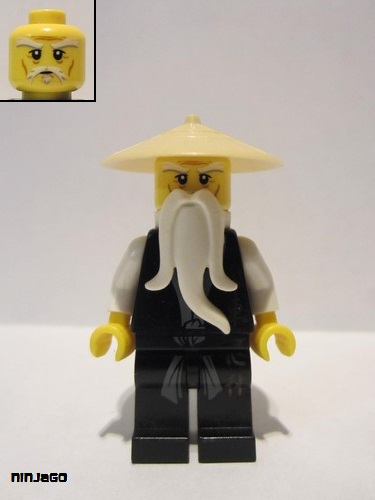 lego 2011 mini figurine njo026 Sensei Wu