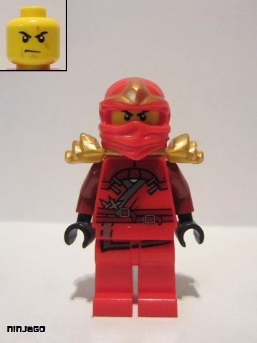 lego 2012 mini figurine njo032 Kai ZX With Armor 