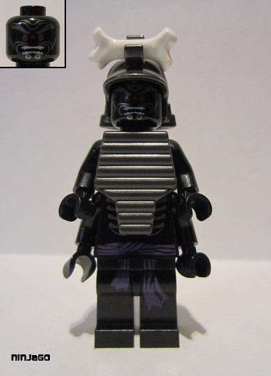 lego 2012 mini figurine njo042 Lord Garmadon 4 Arms 