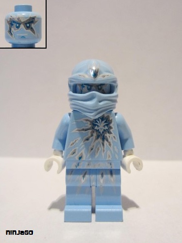 lego 2012 mini figurine njo069 NRG Zane