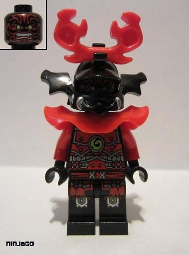 lego 2013 mini figurine njo075 Warrior