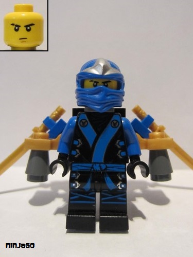 lego 2013 mini figurine njo079 Jay The Final Battle, Jet Pack 