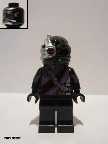 lego 2014 mini figurine njo101 Nindroid Warrior With Black Legs 