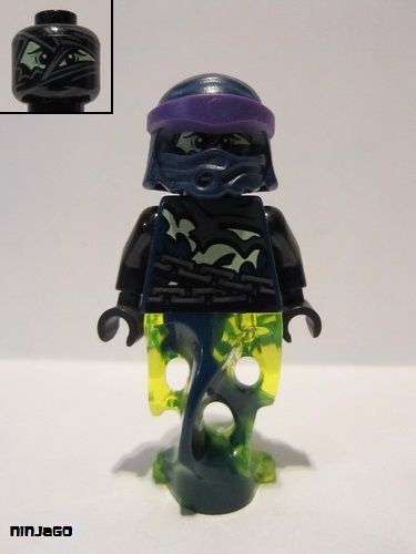 lego 2015 mini figurine njo0155 Chain Master Wrayth Ghost Lower Body 