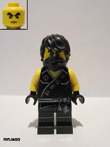 lego 2015 mini figurine njo114 Cole Tournament Robe 