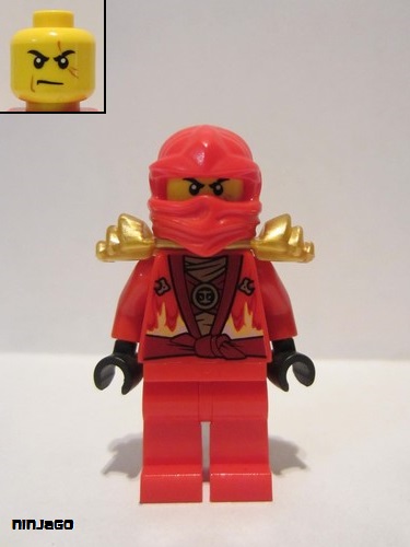 lego 2015 mini figurine njo119 Kai Rebooted with Armor 