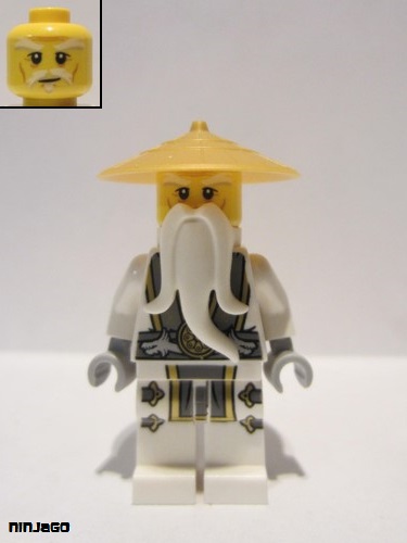 lego 2015 mini figurine njo142 Sensei Wu