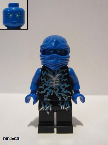 lego 2015 mini figurine njo160 Jay Airjitzu 