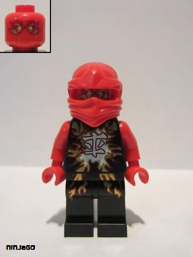 lego 2015 mini figurine njo161 Kai Airjitzu 