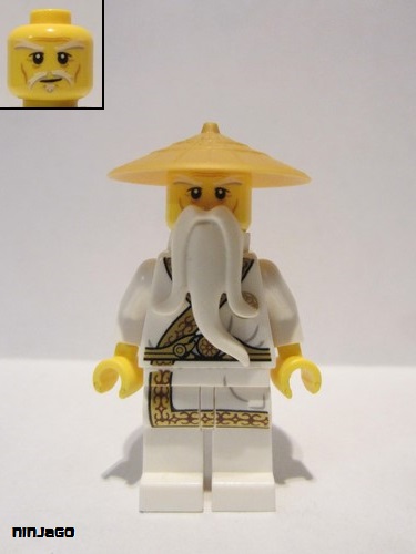 lego 2015 mini figurine njo180 Sensei Wu