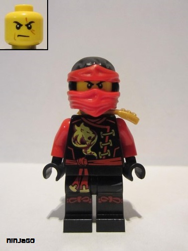lego 2016 mini figurine njo0194 Kai Skybound with Gold Scabbard 