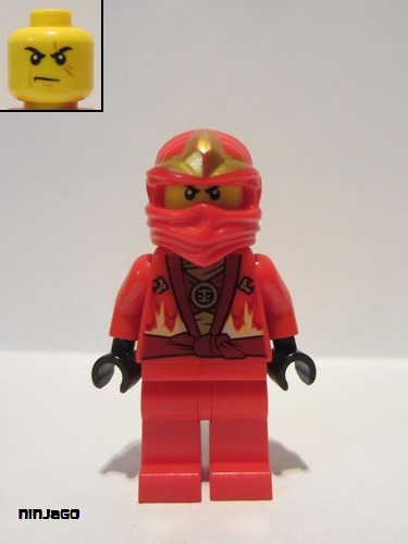 lego 2016 mini figurine njo205 Kai Rebooted with ZX Hood 