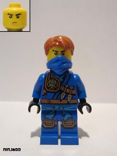 lego 2016 mini figurine njo249 Jay Tournament of Elements, Bandana and Scabbard 