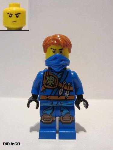 lego 2016 mini figurine njo249 Jay Tournament of Elements, Bandana and Scabbard 