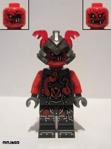 lego 2017 mini figurine njo275 Slackjaw