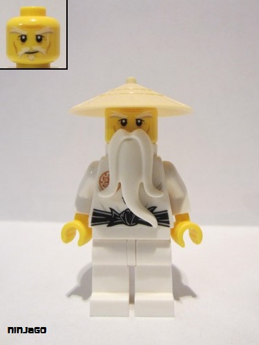 lego 2017 mini figurine njo290 Sensei Wu