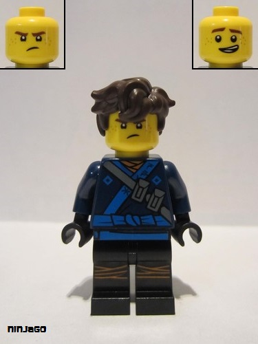 lego 2017 mini figurine njo314 Jay Hair 