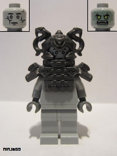 lego 2017 mini figurine njo324 Stone Snake Temple Guardian Statue