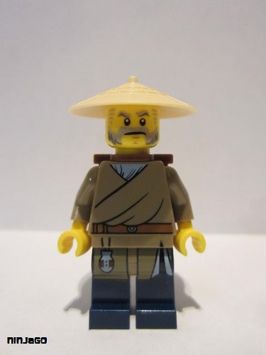 lego 2017 mini figurine njo329 Jamanakai Villager  