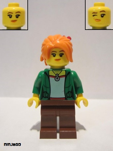 lego 2017 mini figurine njo340 Misako (Koko)  