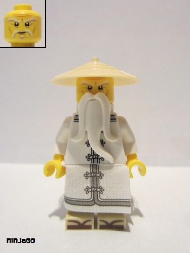 lego 2017 mini figurine njo354 Sensei Wu