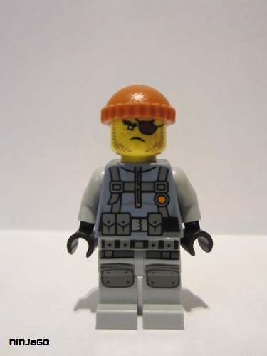 lego 2017 mini figurine njo356 Shark Army Thug