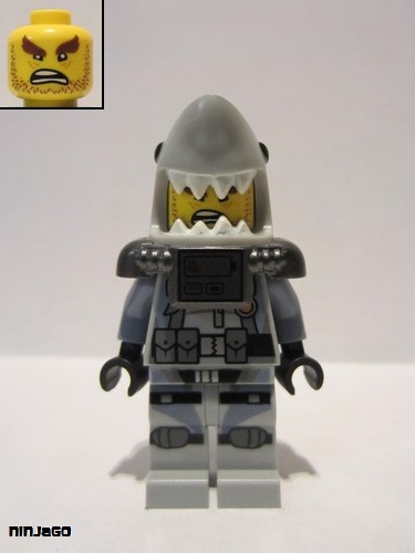 lego 2017 mini figurine njo362 Shark Army Great White