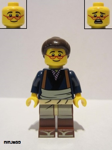 lego 2017 mini figurine njo371 Edna Walker