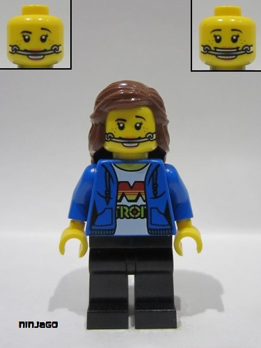 lego 2017 mini figurine njo415 Nancy  