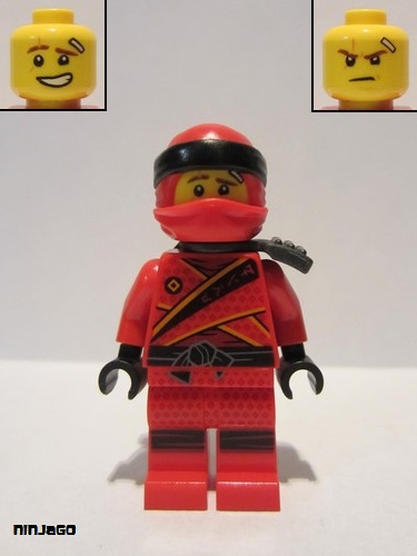 lego 2018 mini figurine njo391a Kai Sons of Garmadon (without Asian Symbol on Wrap) 