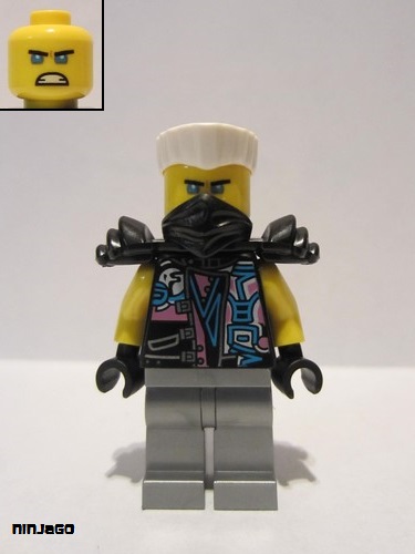 lego 2018 mini figurine njo396 Zane