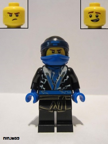 lego 2018 mini figurine njo407 Jay Spinjitzu Masters - Sons of Garmadon 