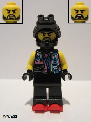 lego 2018 mini figurine njo431 Scooter  